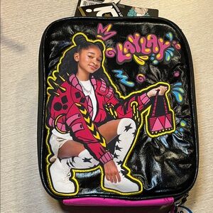 Nickelodeon Pink and Black That Girl Lay Lay Lunch Bag